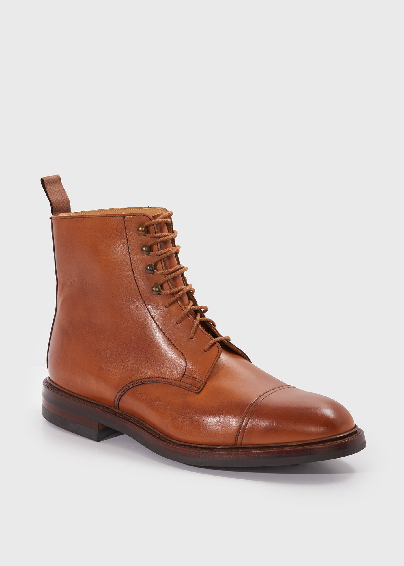 Paul Stuart 5eyelets lace up boots イタリア製