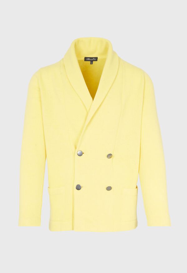 Paul Stuart Double Breasted Shawl Collar Knit Jacket, image 1