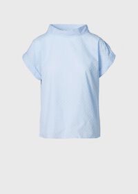 Paul Stuart Roll Neck Blouse, thumbnail 1