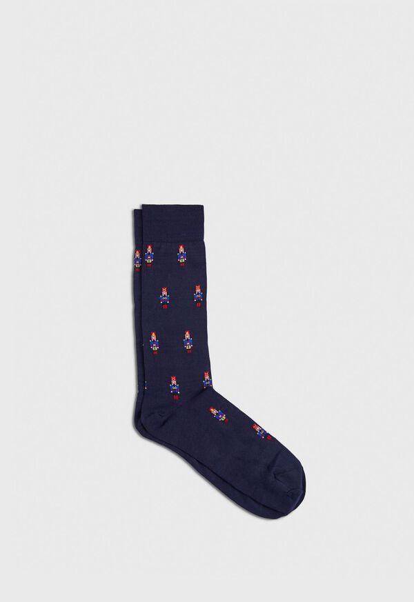Paul Stuart Nutcracker Motif Sock, image 1