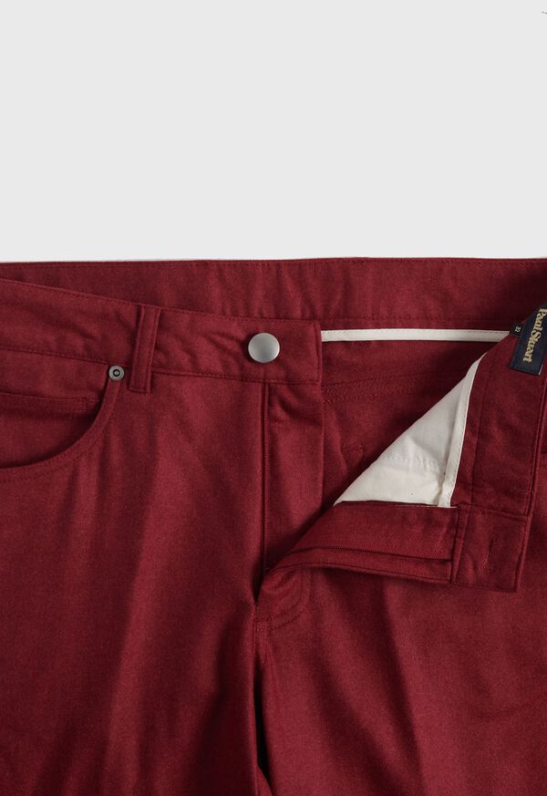 Paul Stuart Merino Wool Five Pocket Pant, image 2