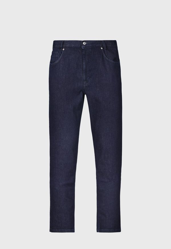 Paul Stuart Cotton & Cashmere Denim&nbsp;Pant, image 1