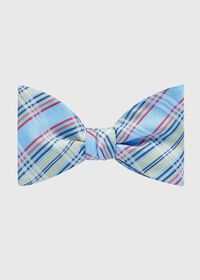 Paul Stuart Silk Plaid Bow Tie, thumbnail 1