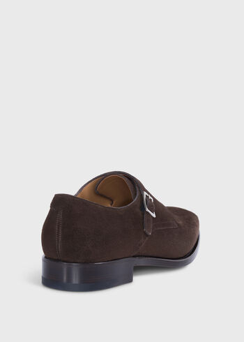 Paul Stuart Samson Suede Double Monk Strap