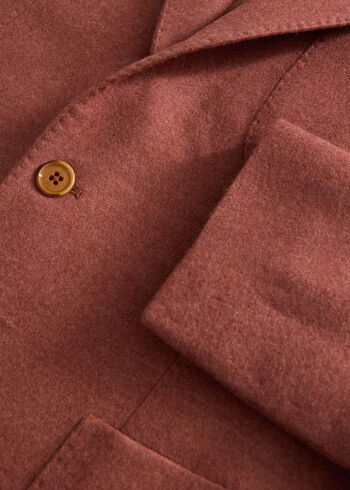 Paul Stuart Wool & Cashmere Patch Pocket  Jacket
