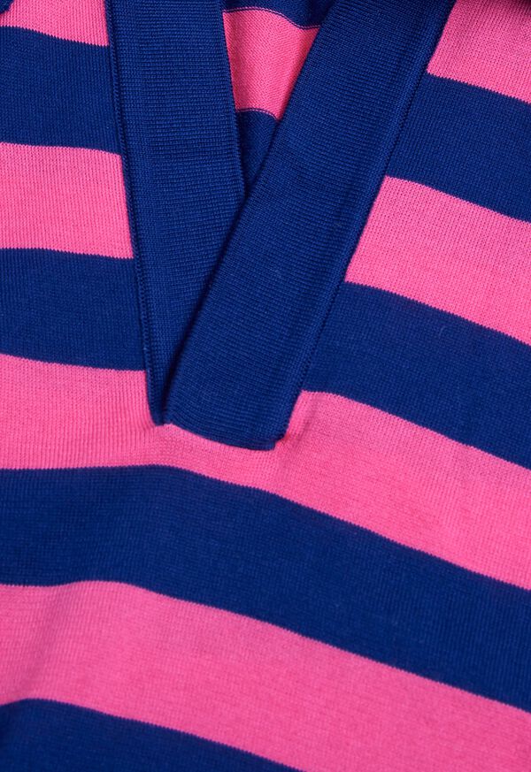 Paul Stuart Two Tone Stripe Polo, image 2
