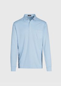 Paul Stuart Oxford Long Sleeve Performance Polo, thumbnail 1