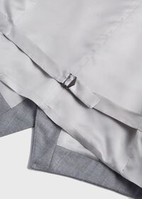 Paul Stuart Pearl Grey Wool Suit Vest, thumbnail 3