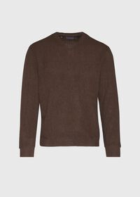 Paul Stuart Classic Alpaca Links V-Neck Sweater, thumbnail 2