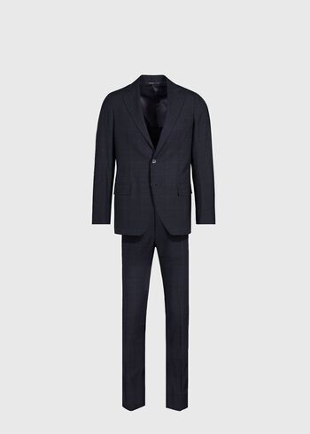 Paul Stuart All Year Wool Plaid Suit