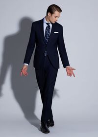 Paul Stuart Tonal Windowpane All Year Wool Suit, thumbnail 2