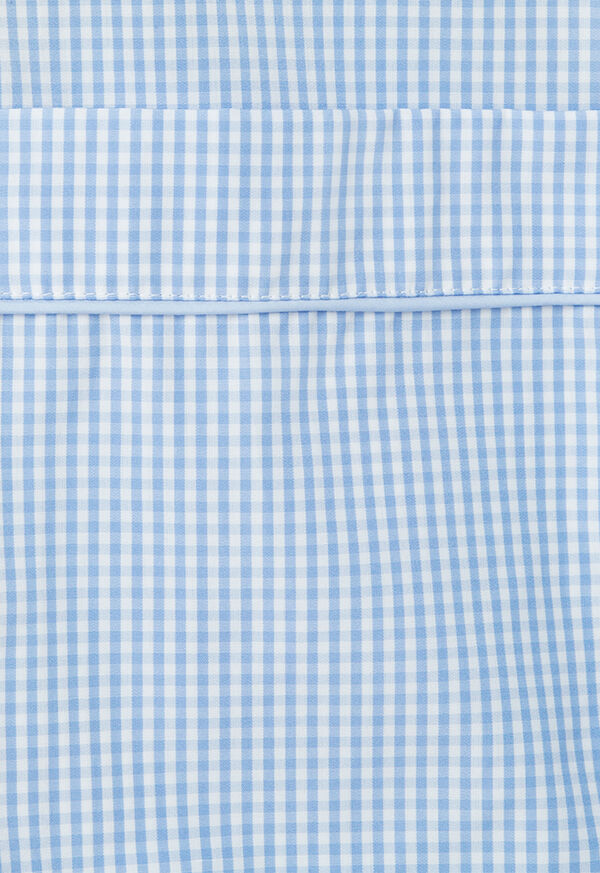 Paul Stuart Light Blue Check Pajama, image 2
