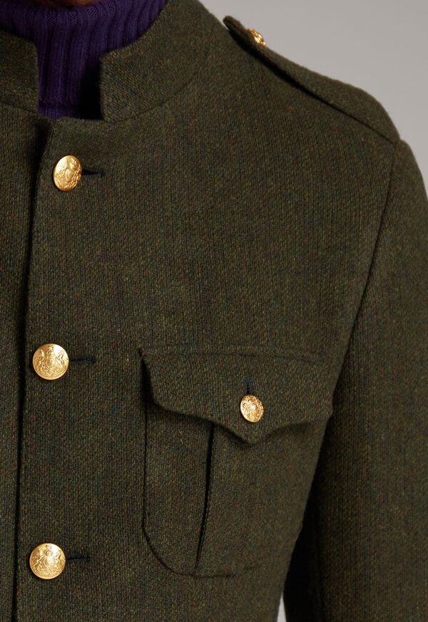 beet Verstelbaar overloop Military Style Jacket