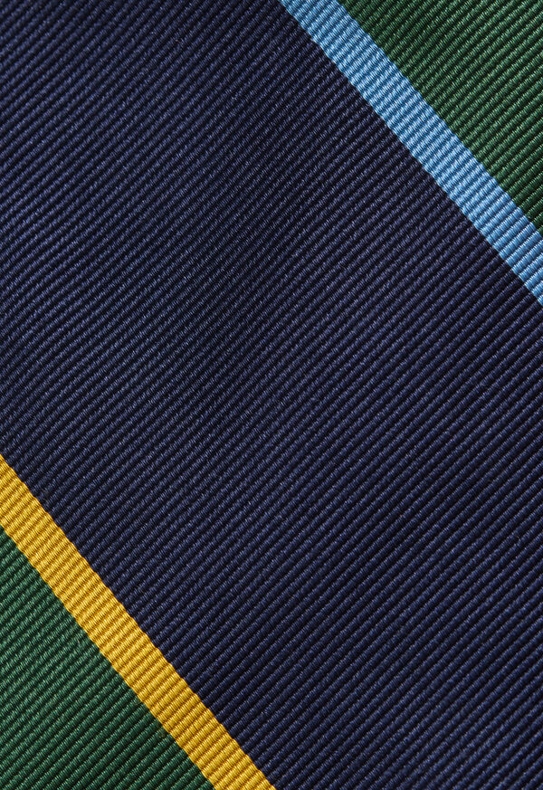 Paul Stuart Multicolor Block Stripe Tie, image 3