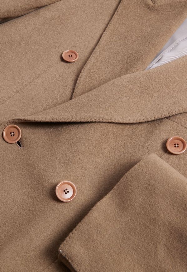 Paul Stuart Double Breasted Cashmere Overcoat, image 5