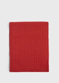 Paul Stuart Cashmere Basketweave Scarf, thumbnail 2
