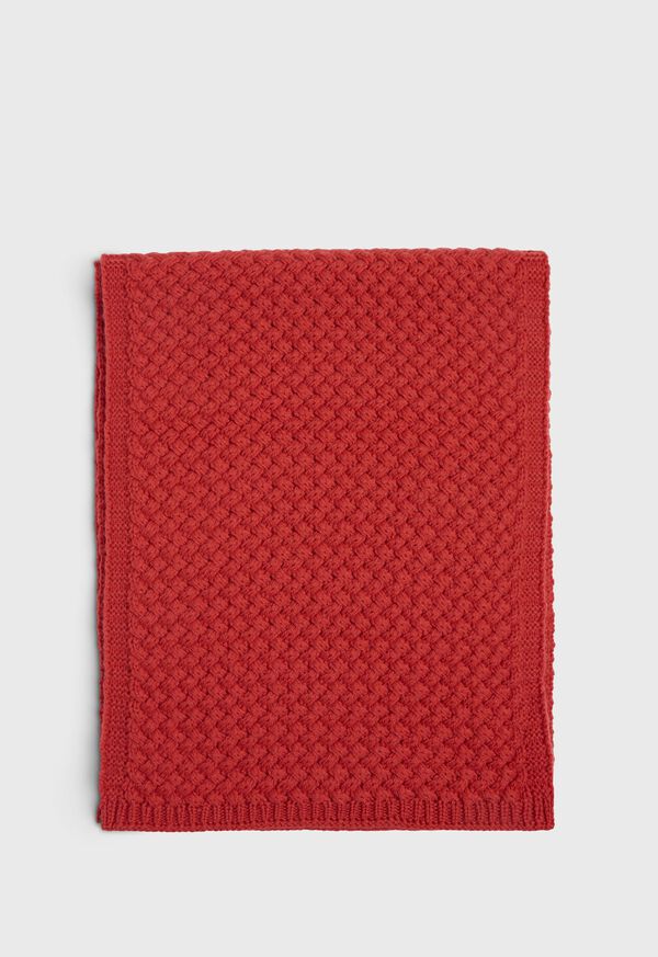 Paul Stuart Cashmere Basketweave Scarf, image 2