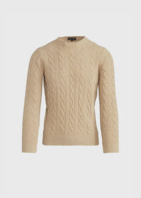 Paul Stuart Boucle Cable Knit Sweater, thumbnail 1