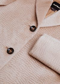 Paul Stuart 3 Button Pressed Alpaca Coat, thumbnail 2