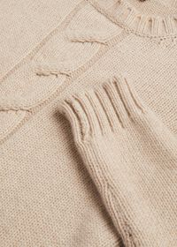 Paul Stuart Wool & Cashmere Cable Sweater, thumbnail 2