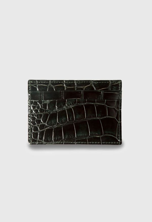 Paul Stuart Alligator Card Case, image 1