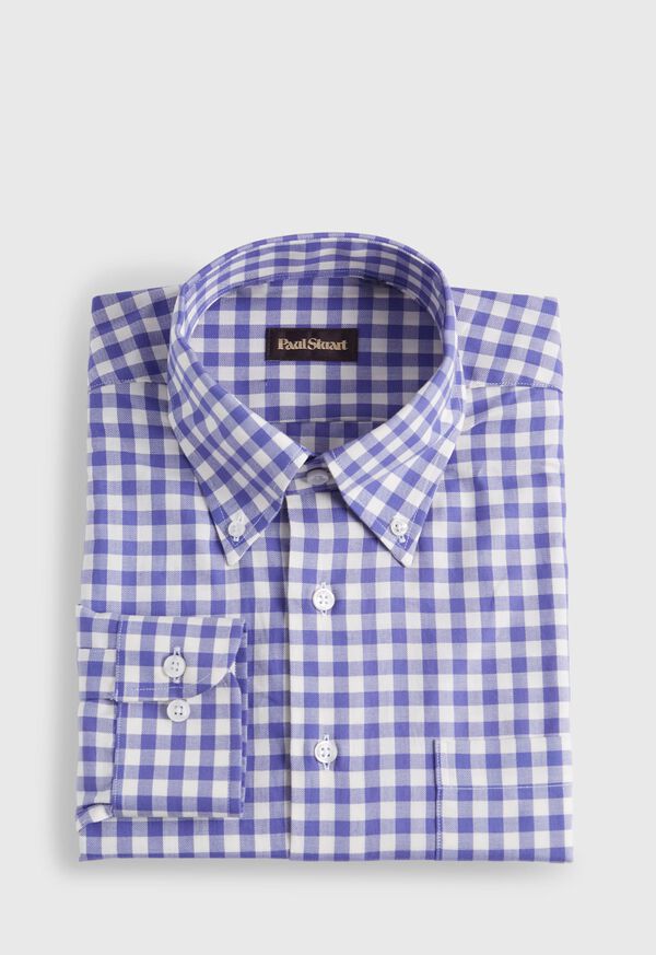 Paul Stuart Gingham Flannel Sport Shirt, image 1