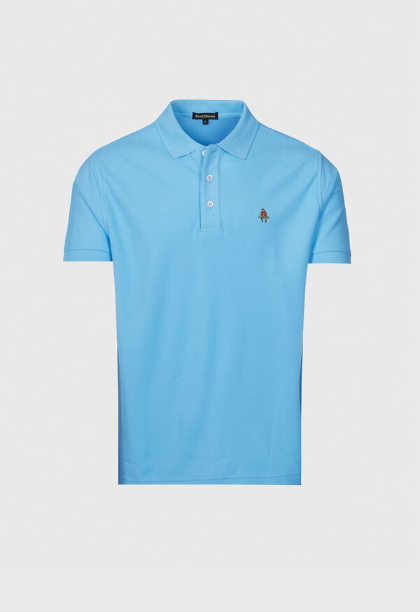 Paul Stuart Cotton Piqué Logo Polo, image 5