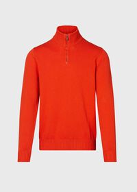 Paul Stuart Quarter Zip Sweater, thumbnail 1