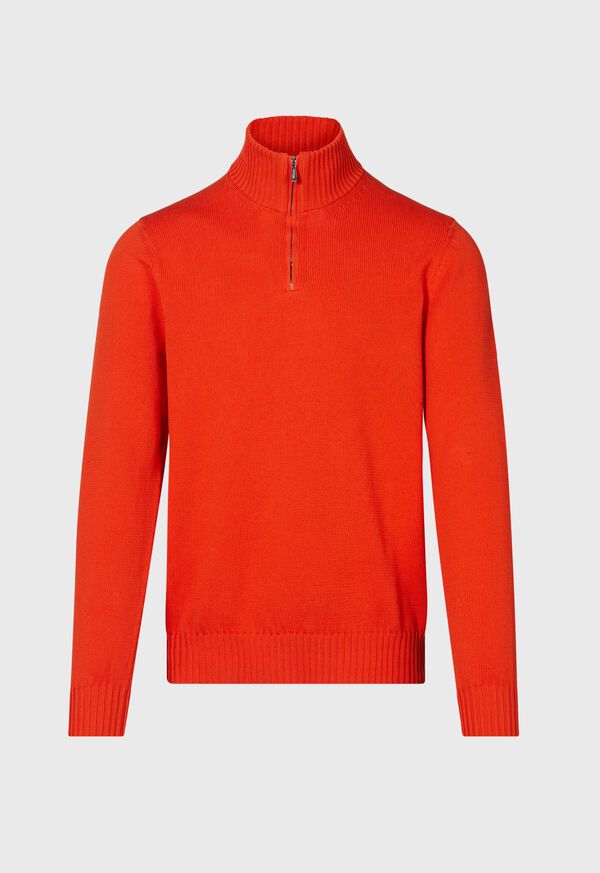 Paul Stuart Quarter Zip Sweater, image 1