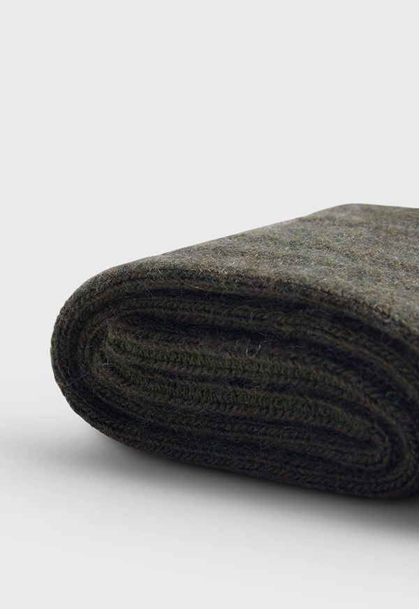 Paul Stuart Cashmere Blend Ribbed Sock, image 2