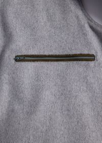 Paul Stuart Suede Button Vest, thumbnail 3