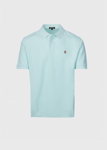 Paul Stuart Cotton Piqué Logo Polo