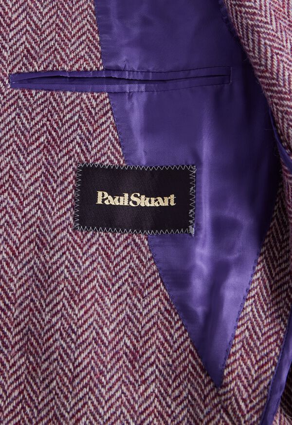Paul Stuart Herringbone Tweed Jacket, image 3