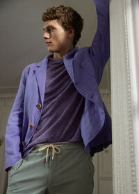 Paul Stuart Linen Crewneck Sweater, thumbnail 2