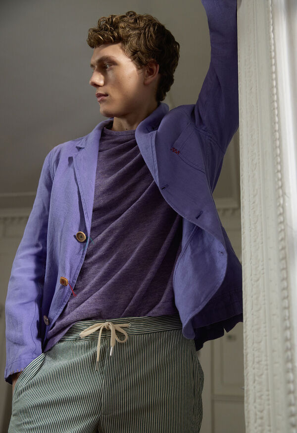 Paul Stuart Linen Crewneck Sweater, image 2