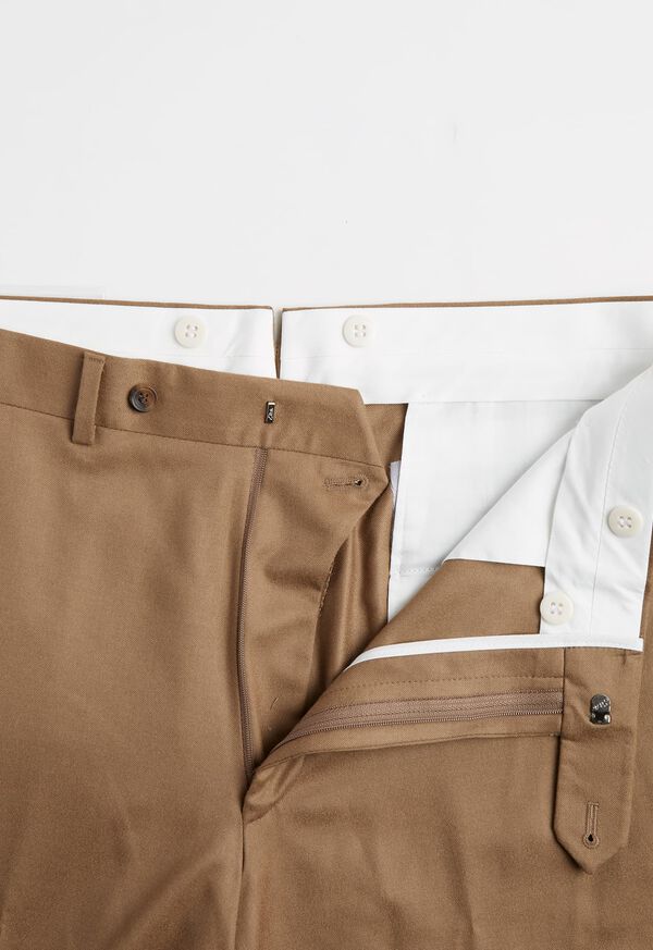 Paul Stuart Tan Super 120s Wool Pant, image 2