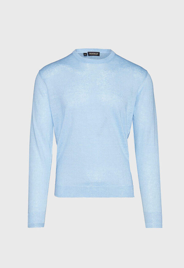 Paul Stuart Linen Crewneck Sweater