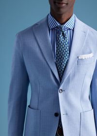 Paul Stuart Herringbone Cotton Jersey Jacket, thumbnail 4