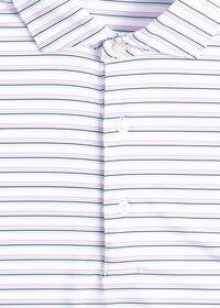 Paul Stuart Multicolor Stripe Performance Polo, thumbnail 2