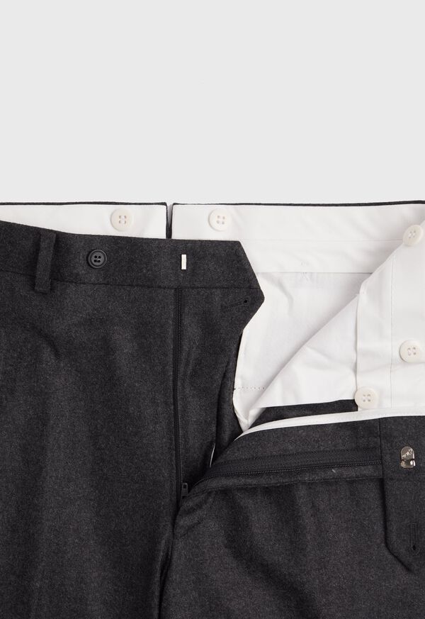 Paul Stuart Wool Flannel Grey Trouser, image 5