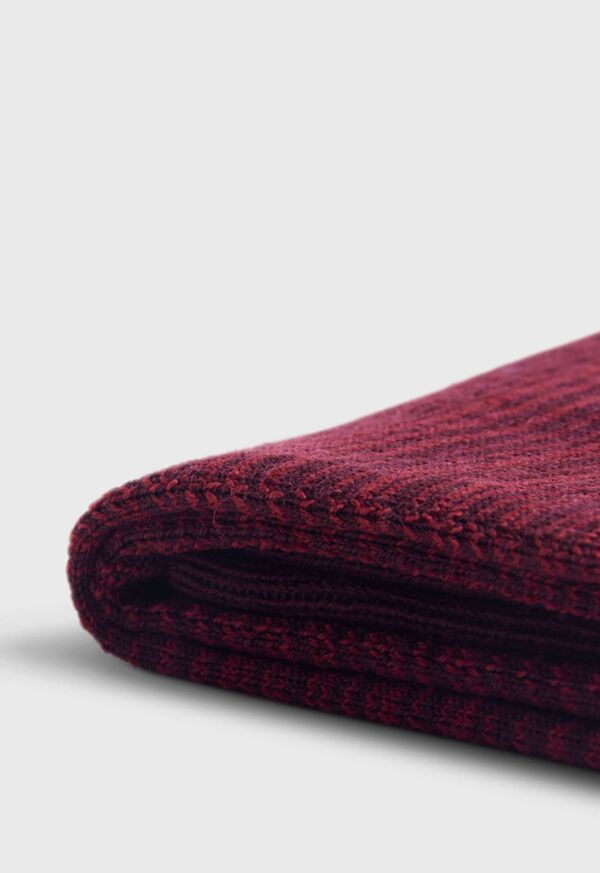 Paul Stuart Wool Multicolor Stripe Sock, image 2