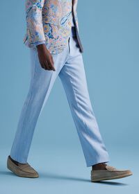 Paul Stuart Linen Drawstring Trouser, thumbnail 2