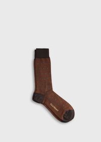 Paul Stuart Oxford Dot Sock, thumbnail 1