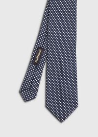 Paul Stuart Textured Ground Jacquard Dot Tie, thumbnail 1