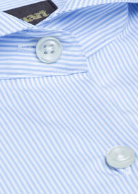 Paul Stuart Striped Classic Fit Cotton Button Down Shirt, thumbnail 3