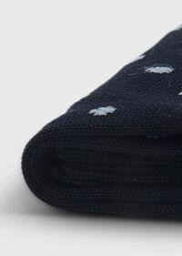 Paul Stuart Cotton Large Dot Sock, thumbnail 2
