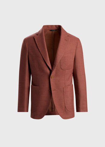 Paul Stuart Wool & Cashmere Patch Pocket  Jacket