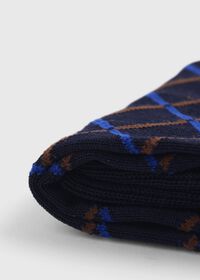 Paul Stuart Criss Cross Pattern Sock, thumbnail 2
