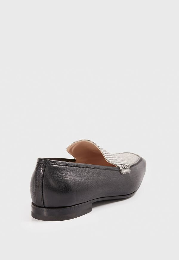 Paul Stuart Paris II Leather and Fabric Loafer, image 3