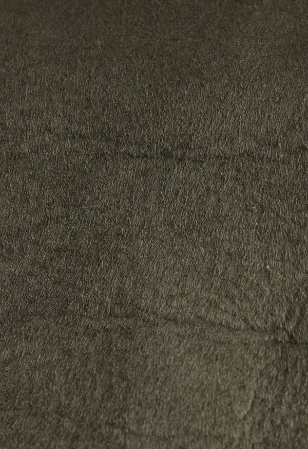 Paul Stuart Modern Suede Coat with Shearling Trim, image 4